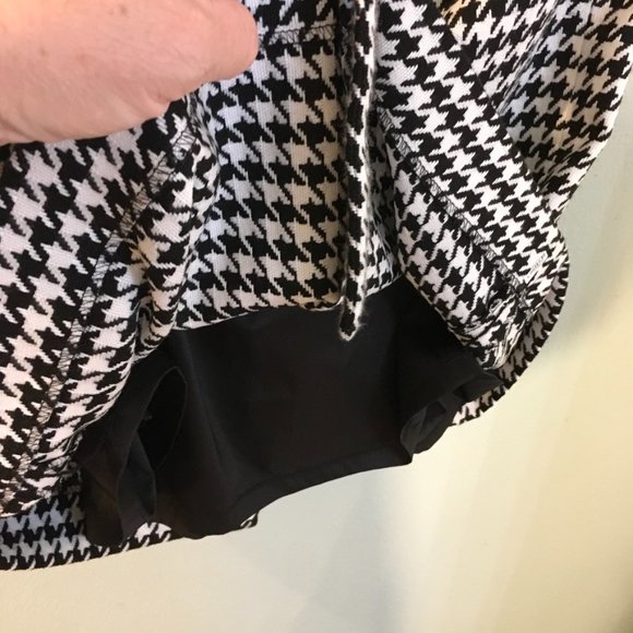 NWOT Calvin Klein Houndstooth Pencil Skirt - Picture 7 of 9